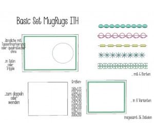 ITH Mug Rugs Basics
